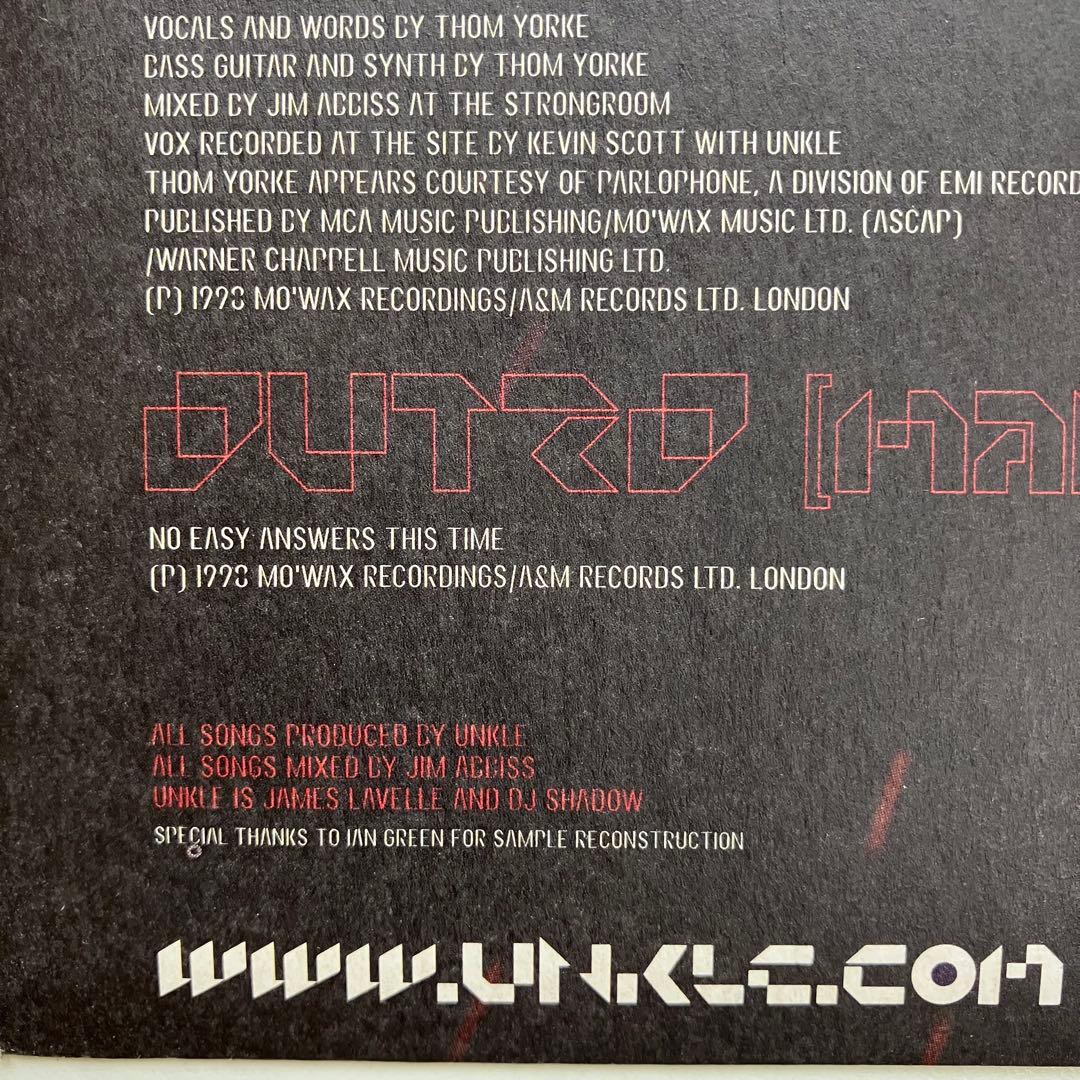 UNKLE/ Psyence Fiction 2LP 1998年