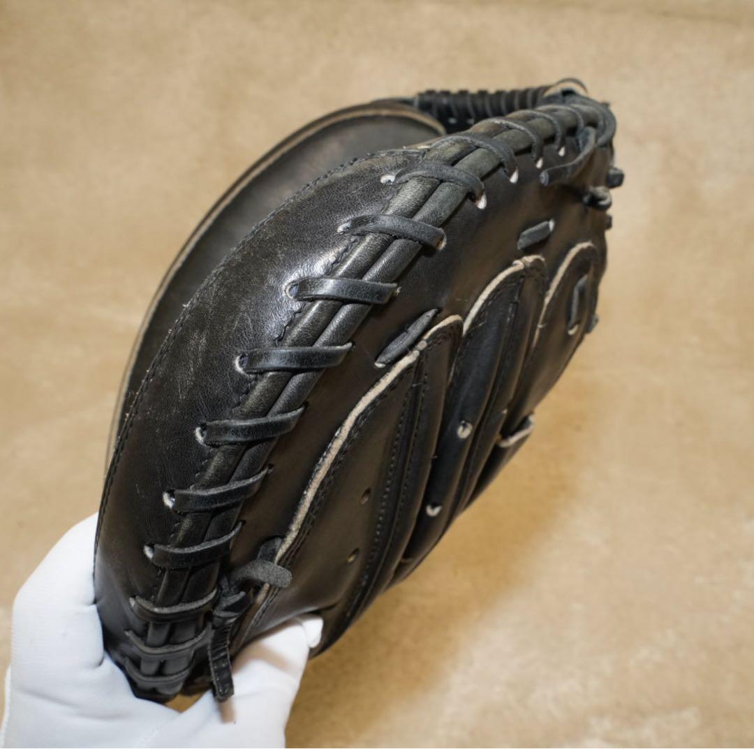 【硬式】ZETT キャッチャーミット ブラック 捕手用