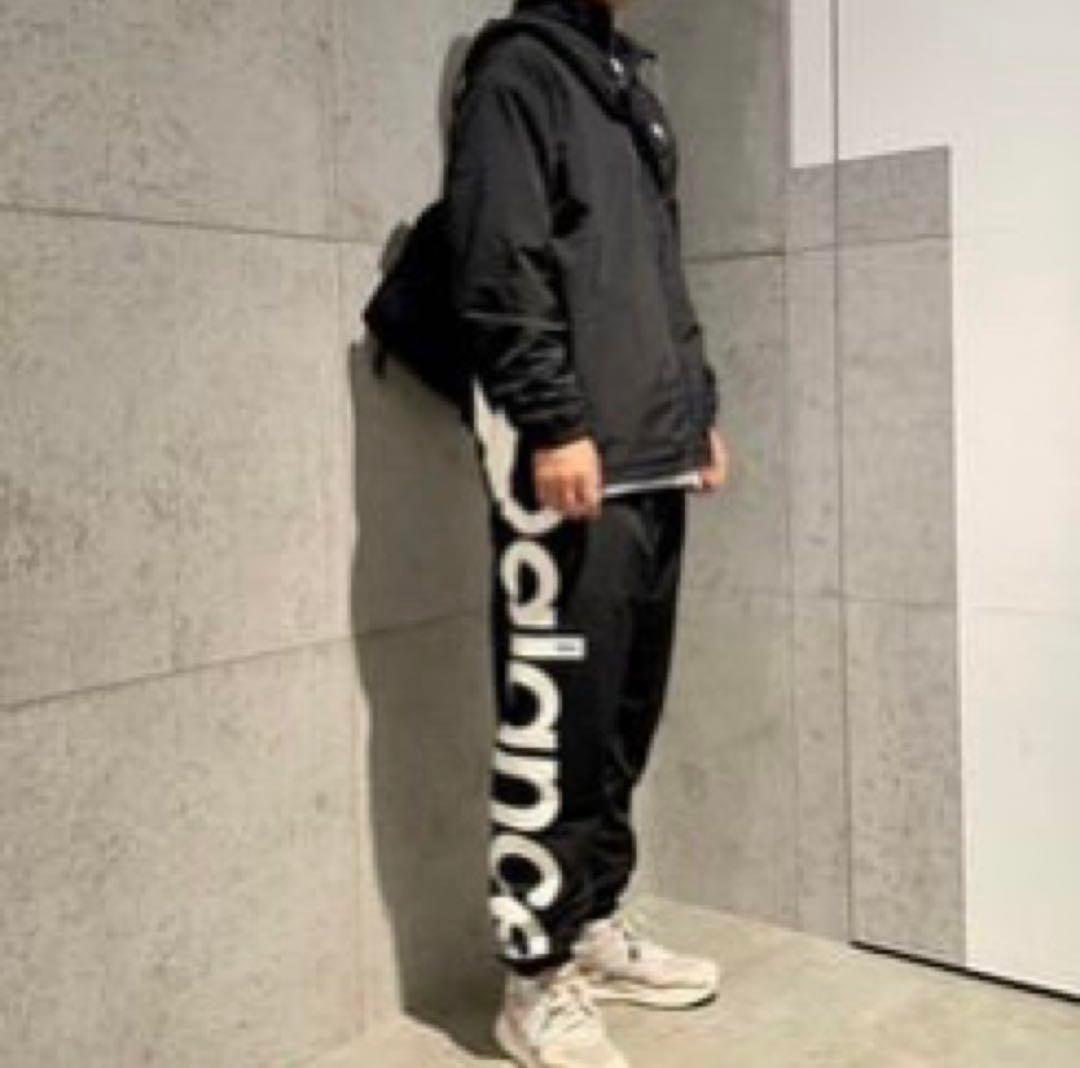 男女兼用 ニューバランス ロングパンツ 防風 撥水 裏起毛 フリース 発熱 防寒