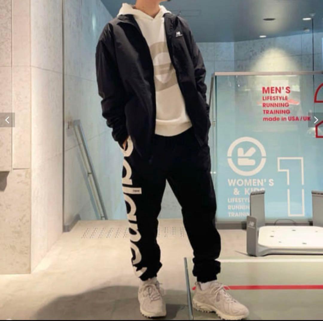 男女兼用 ニューバランス ロングパンツ 防風 撥水 裏起毛 フリース 発熱 防寒