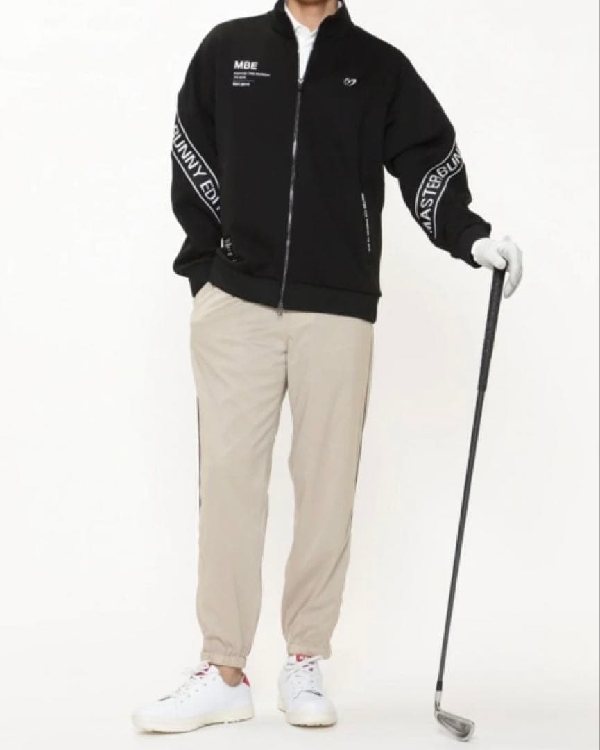 新品 マスターバニー 2WAYストレッチメランジタフタパンツ(6)LLグレージュ