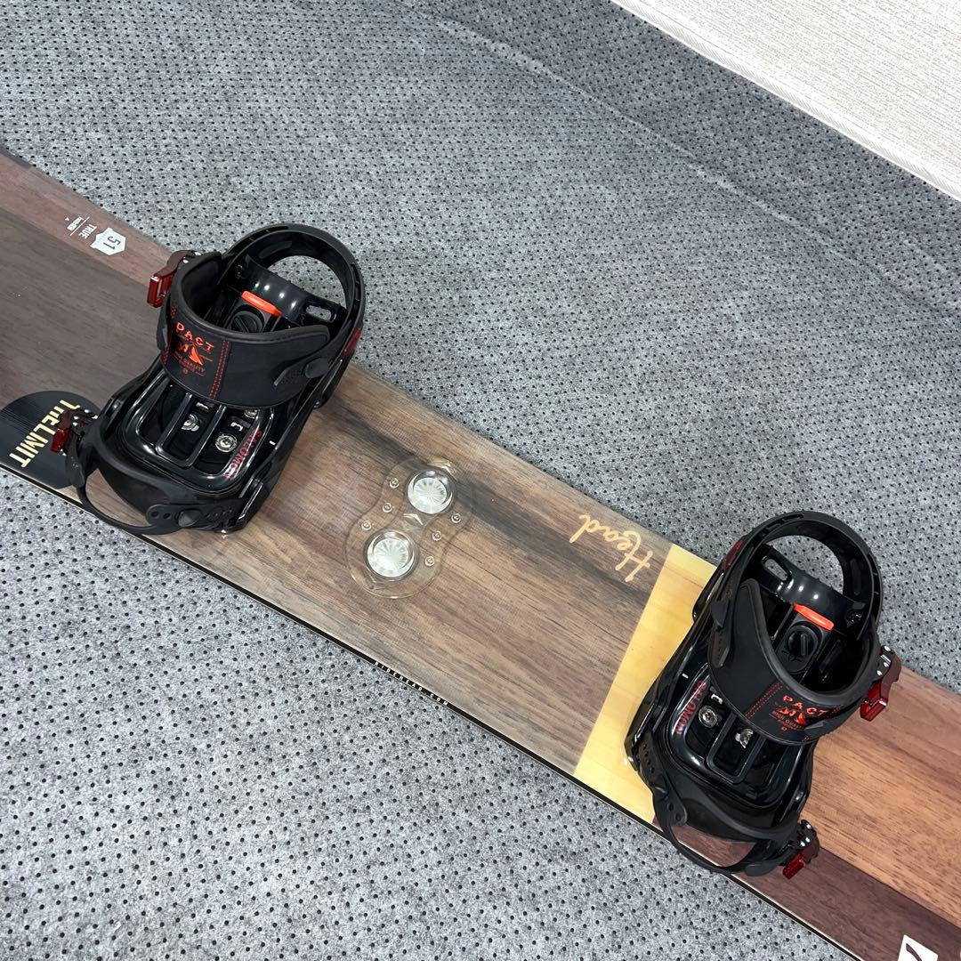 数回使用 151cm head TRUE×SALOMON PACT Mサイズ