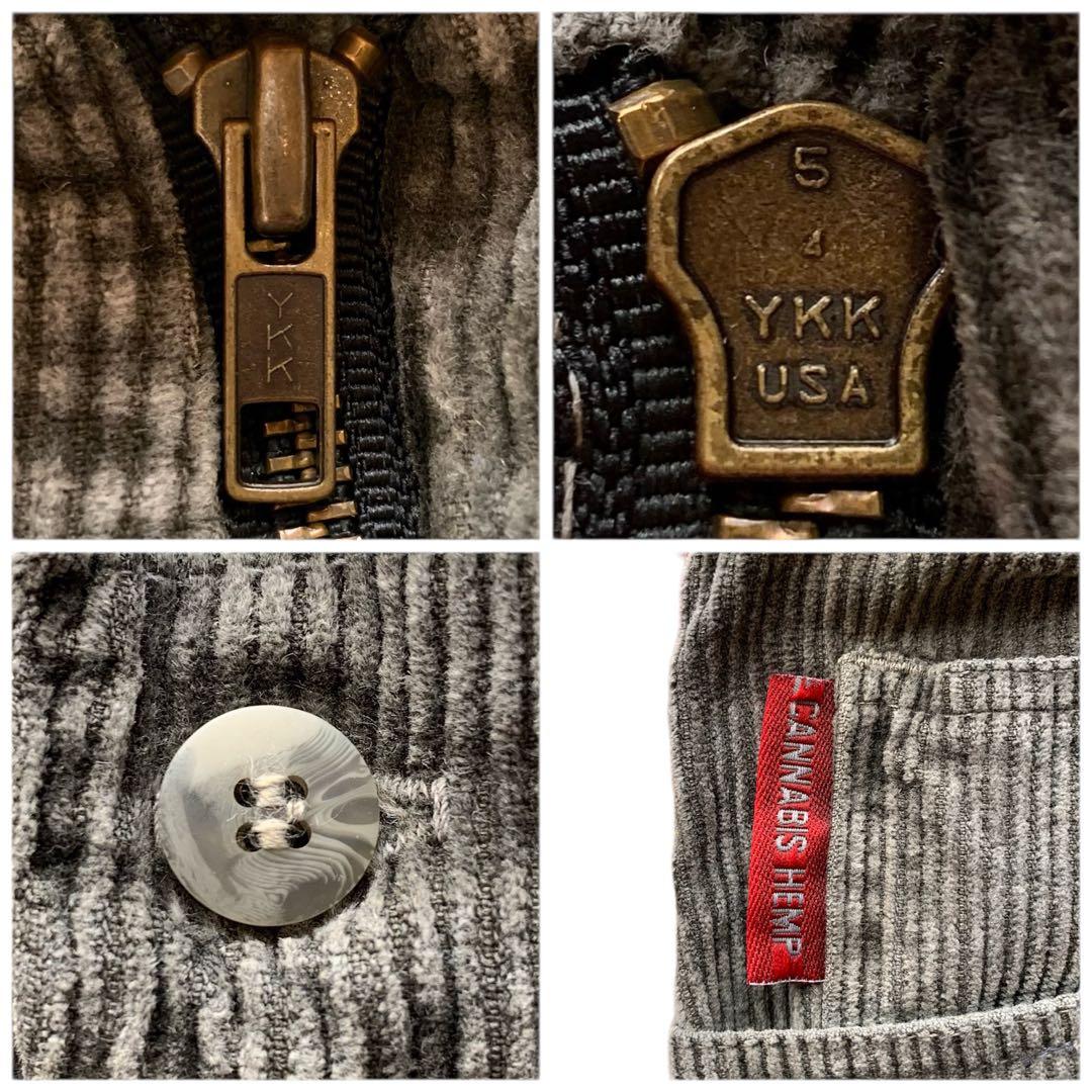 パンツ 90s CANNABIS HEMP CORDUROY PANTS USA VTG