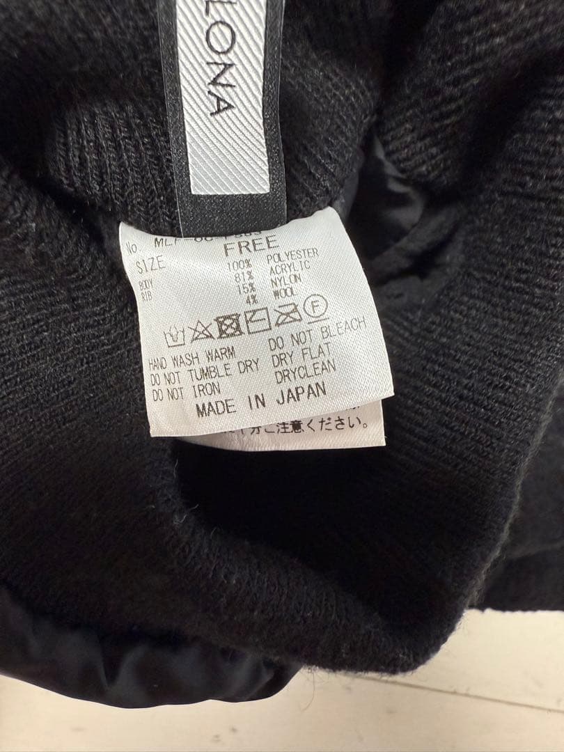 MARK&LONA★防寒★レッグウォーマー★ブラック