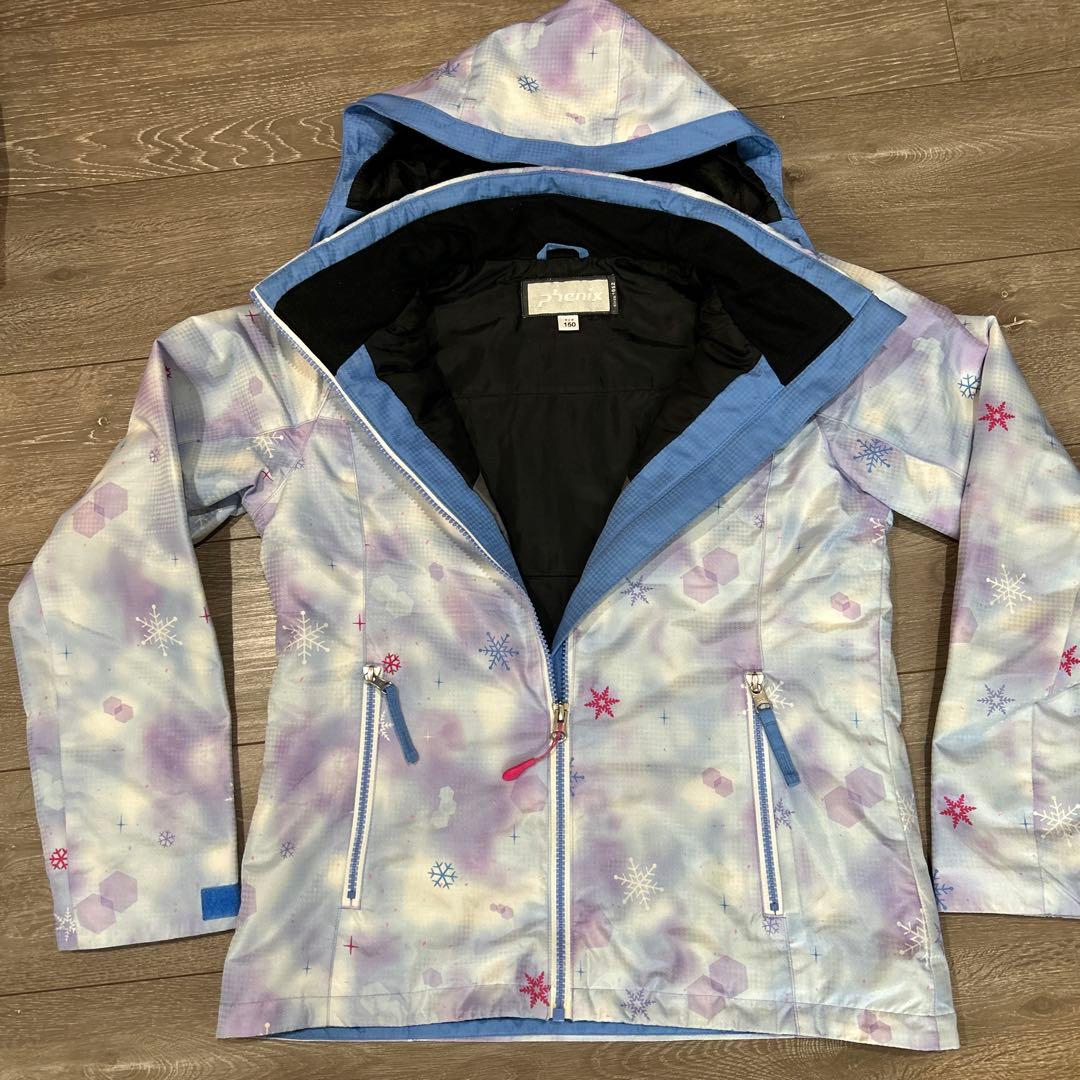 美品　Phenix(フェニックス)150　スキーウェア女子　2シーズンのみ使用