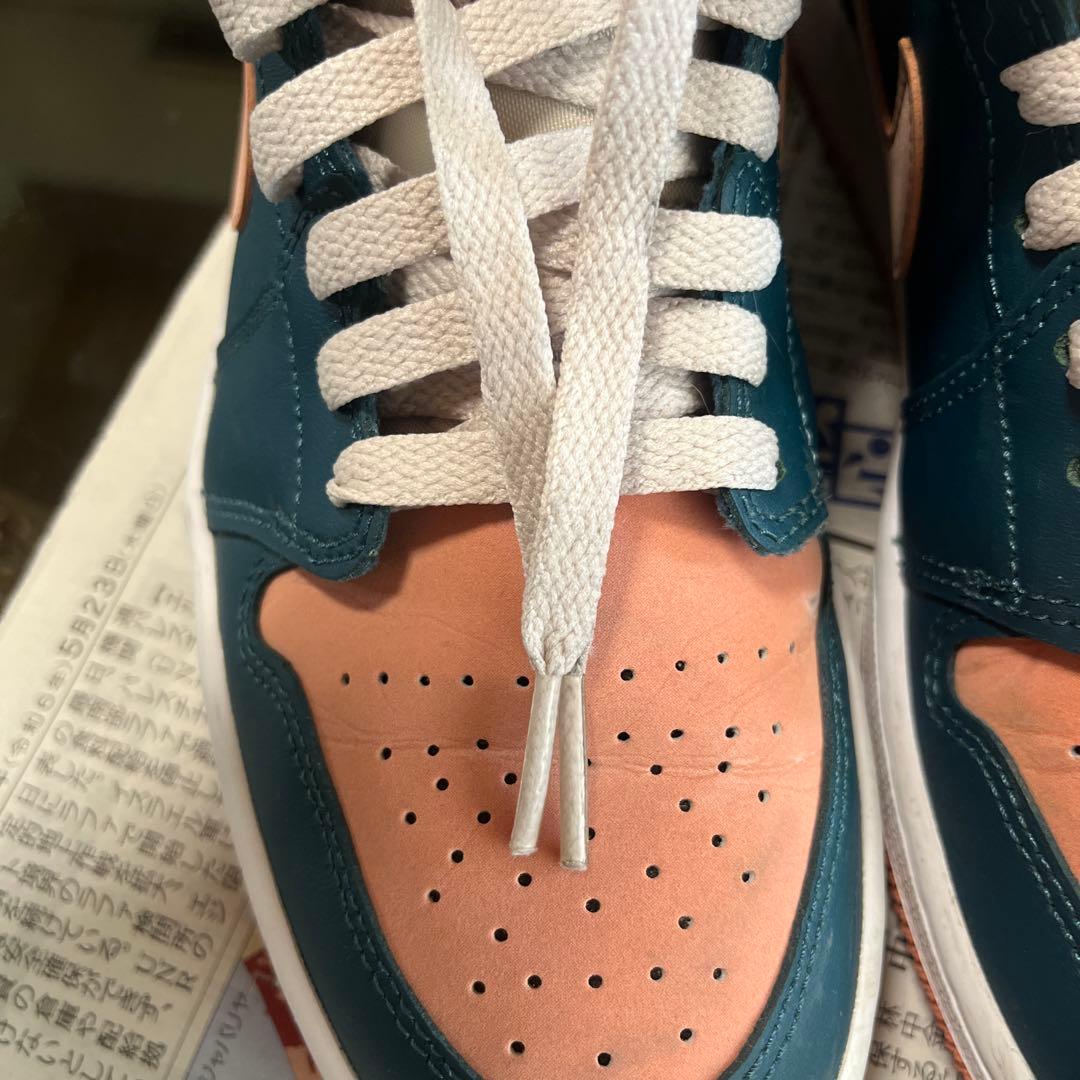 エアジョーダン ハイカットシューズ ネイビー/ピンク