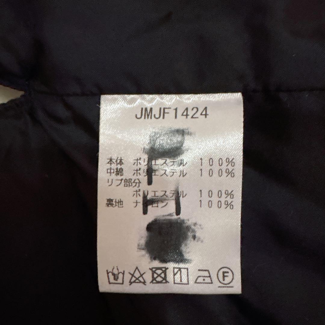 ニューバランス　フード付き　ベンチコート　ロングダウン　刺繍　XLサイズ　黒