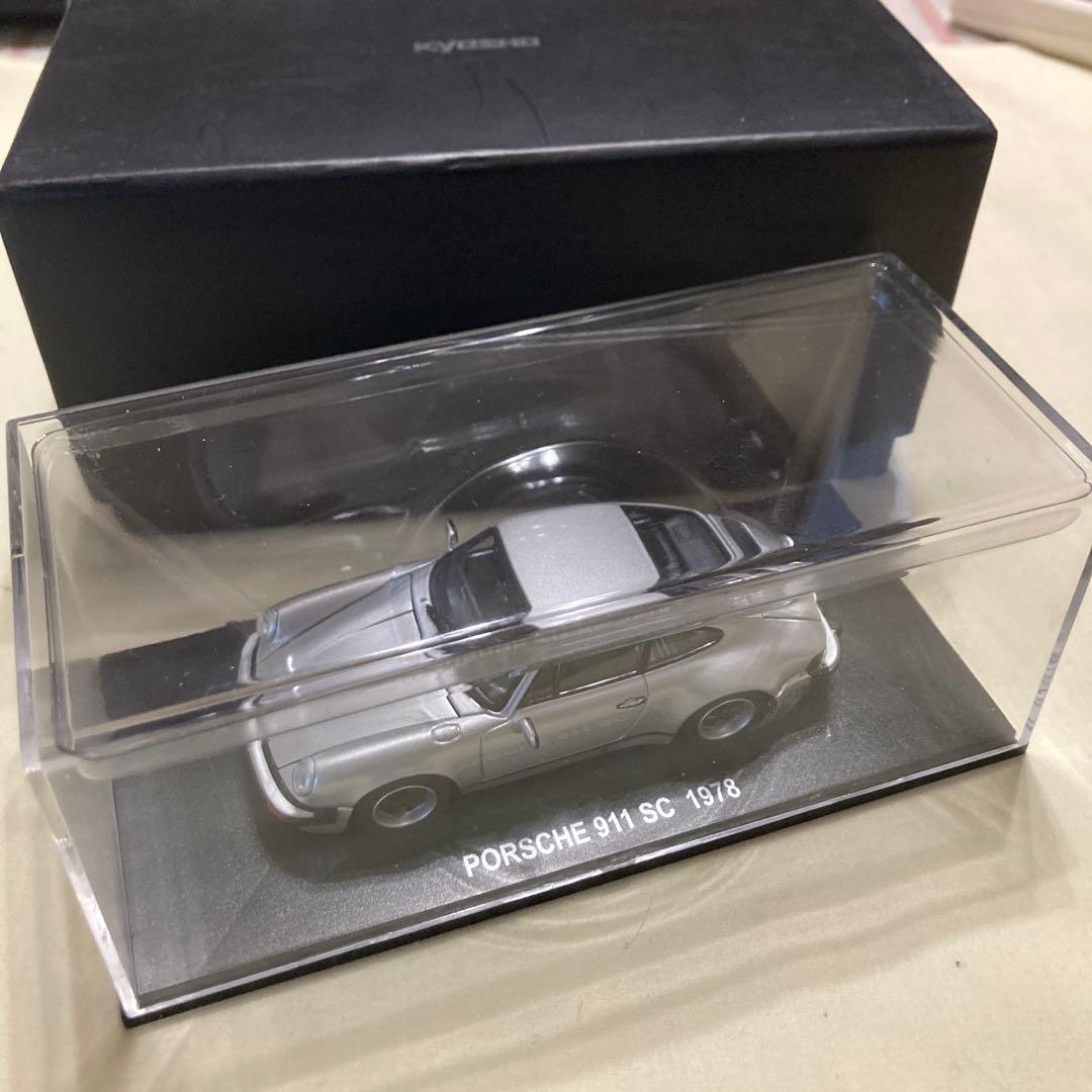 京商 1/43 ポルシェ 911 SC 1978 銀