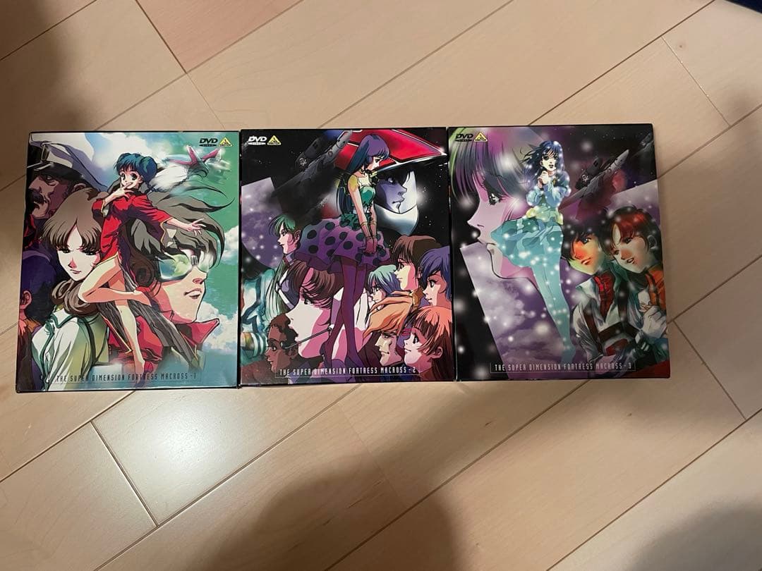 超時空要塞マクロス DVD-BOX Part1〜3