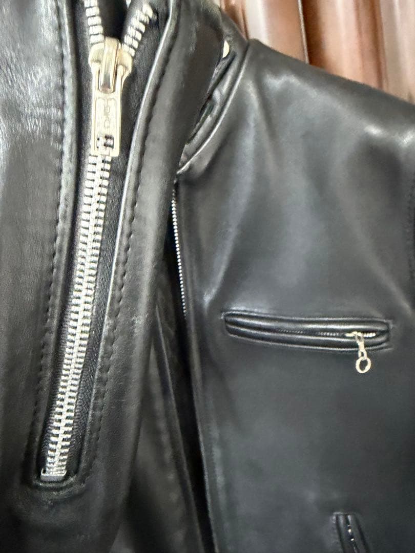 ⭐️セール中⭐️Schott ショット 641 シングルライダース レザー 黒