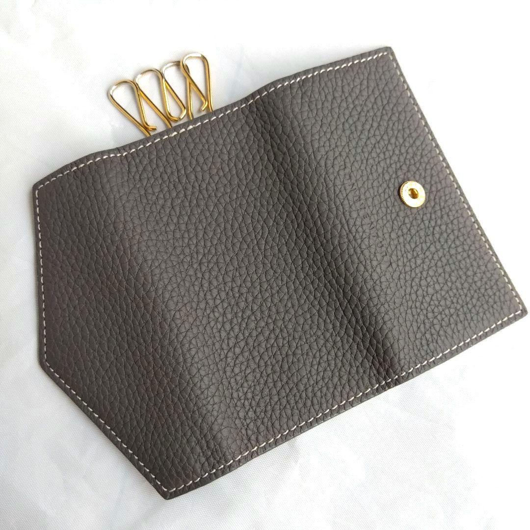 BONAVENTURA　レザー　キーケース　グレー　ボナべンチュラ　リング欠品