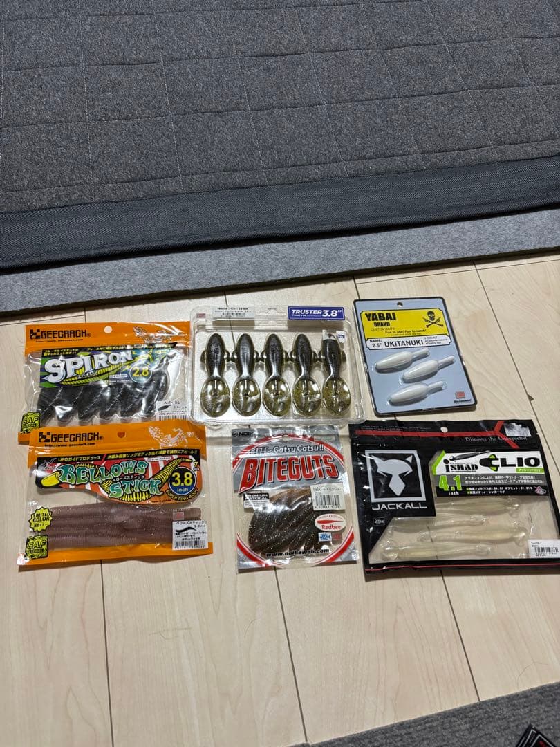 ★メガバス限定、ガンクラフト バスルアー、ワーム、針 多数セット★