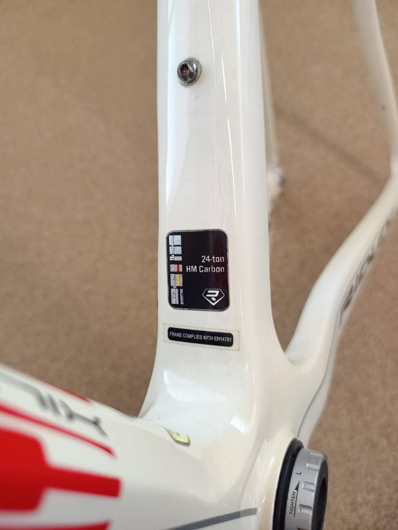 RIDLEY FENIX ロードバイクフレーム ホワイト 2014 サイズS