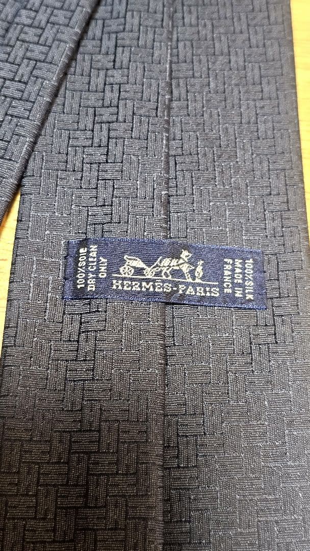 P*1様 エルメス ネクタイ 《ファソネ H》 美品⭐