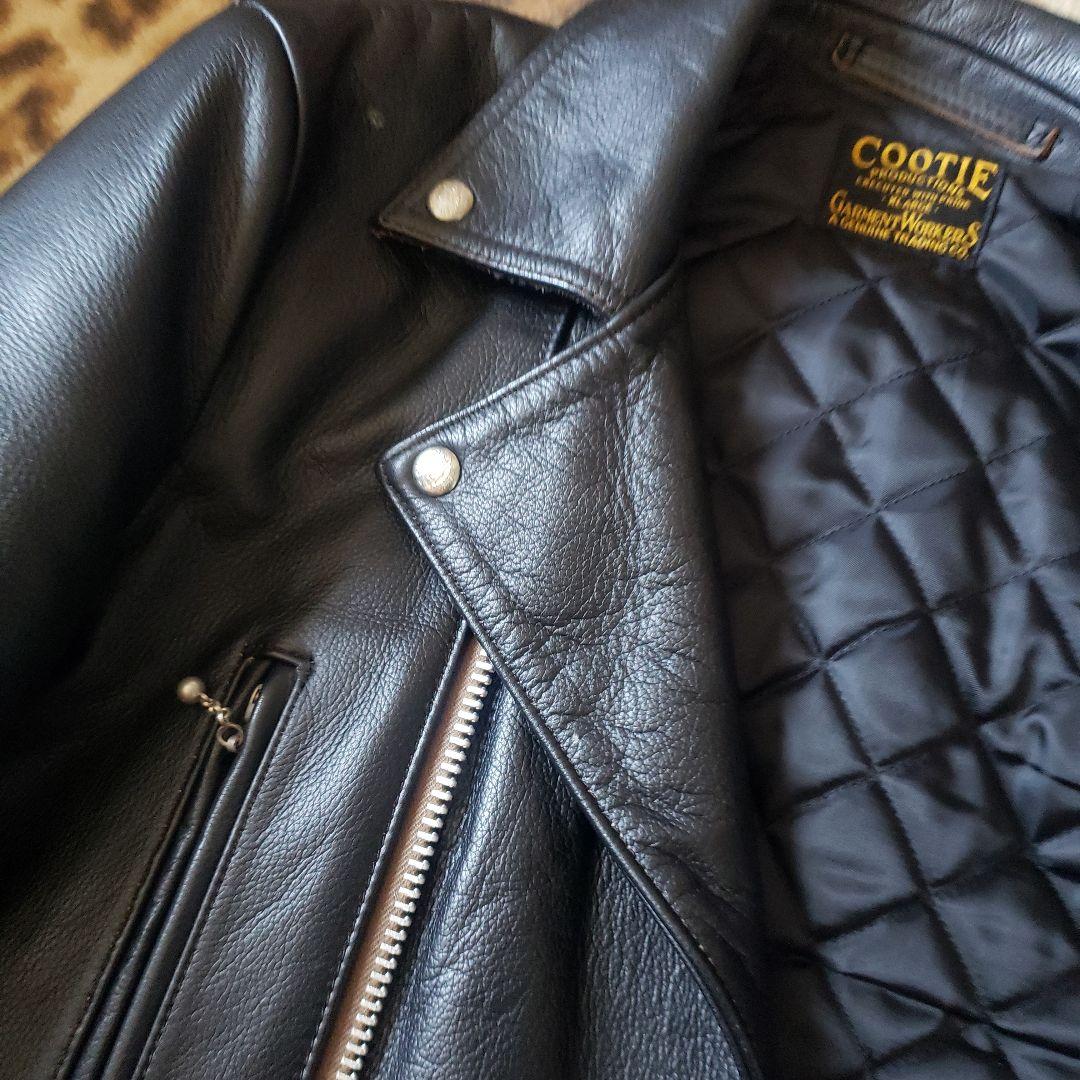 cootie ライダース　レザー