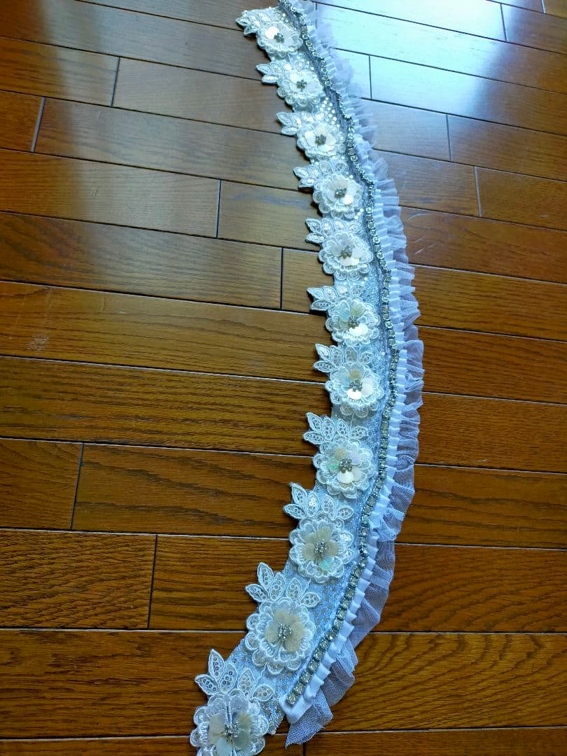 ベリーダンス衣装 セットアップ 白黒マーブル