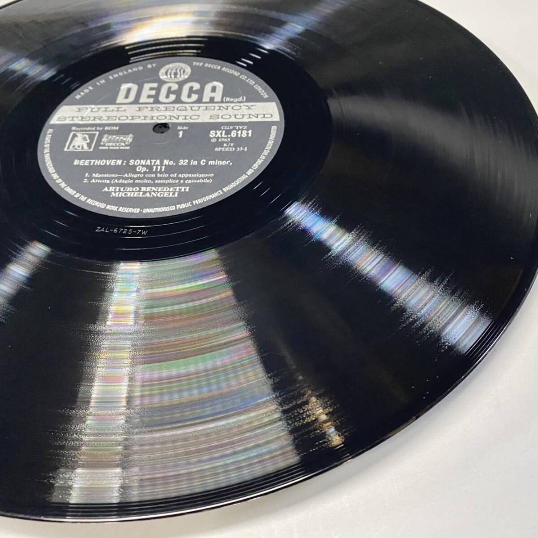 ★至高の一品！超美品【英完全初出/STEREO/溝付】ミケランジェリ/リサイタル