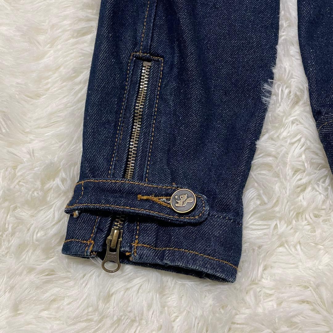 ツララ　TULALA デニム　ライダースジャケット　M