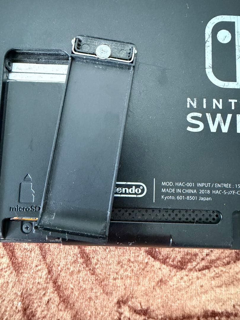 Nintendo Switch ニンテンドースイッチ本体GRN/NBLU箱無し①