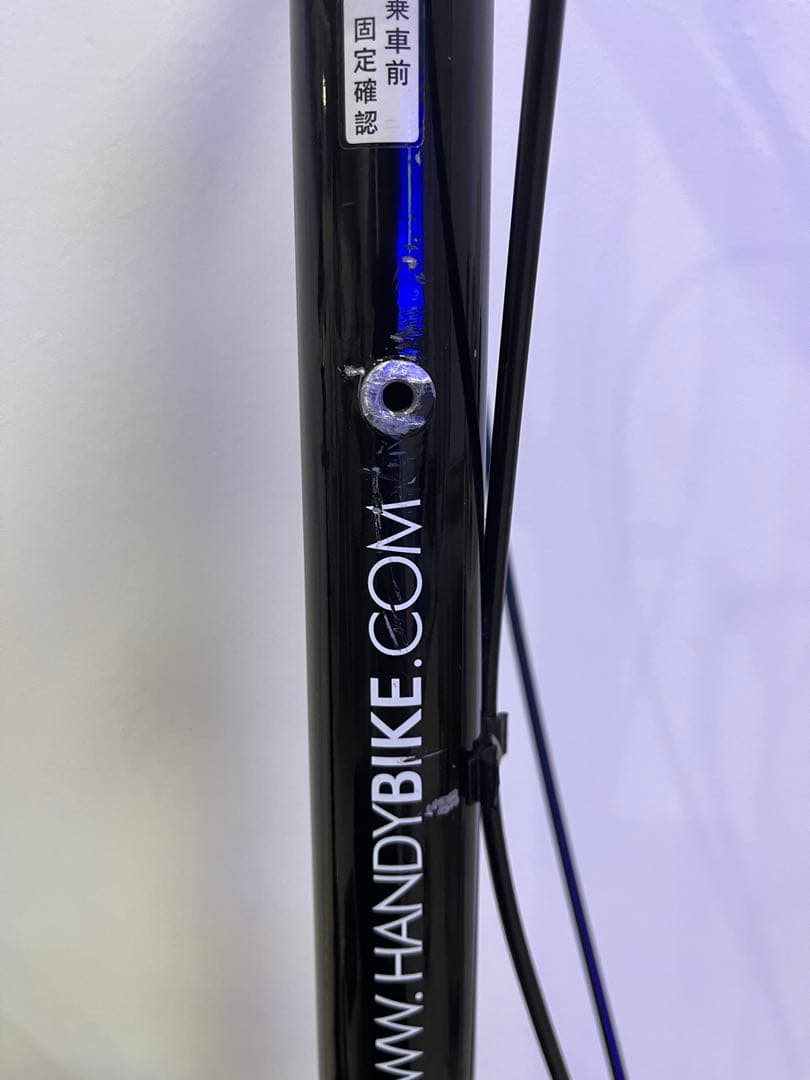 HANDYBIKE 折りたたみ自転車 ブラック　6インチ