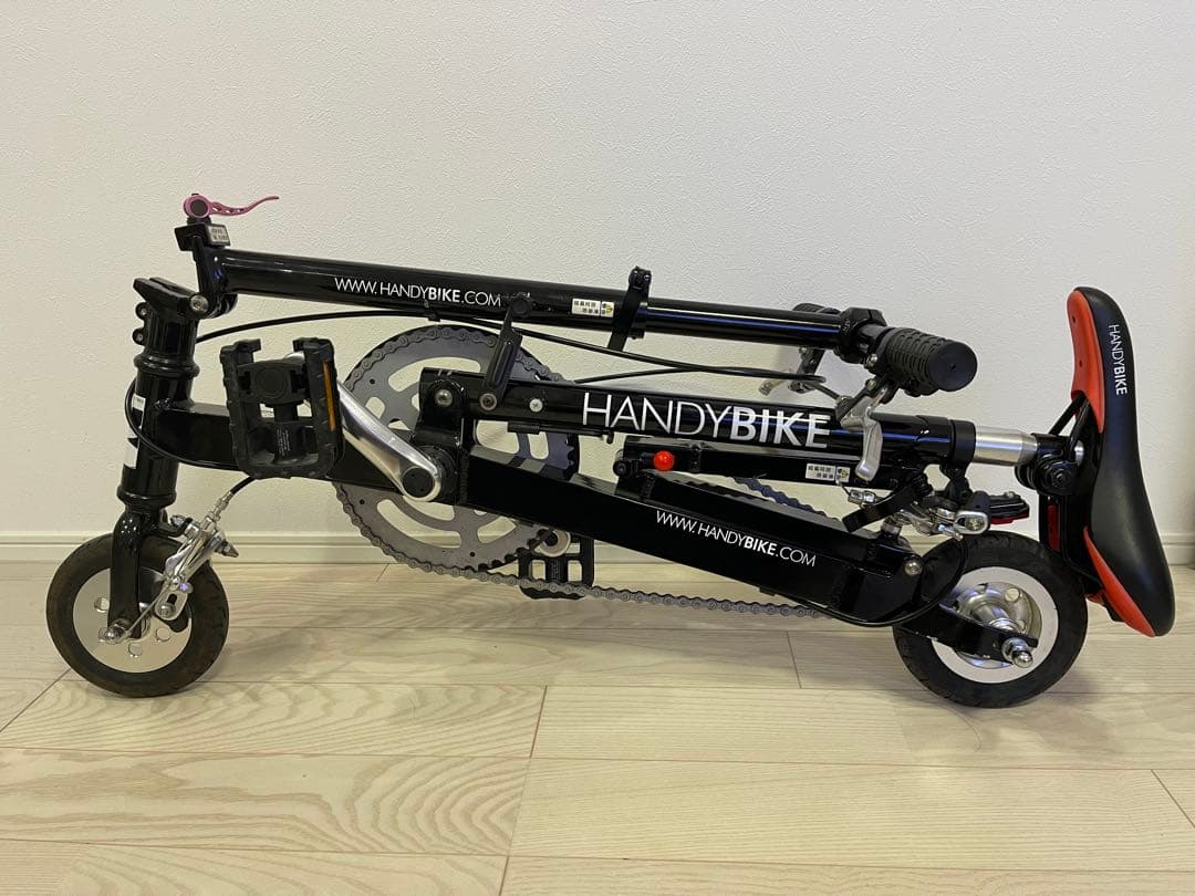 HANDYBIKE 折りたたみ自転車 ブラック　6インチ
