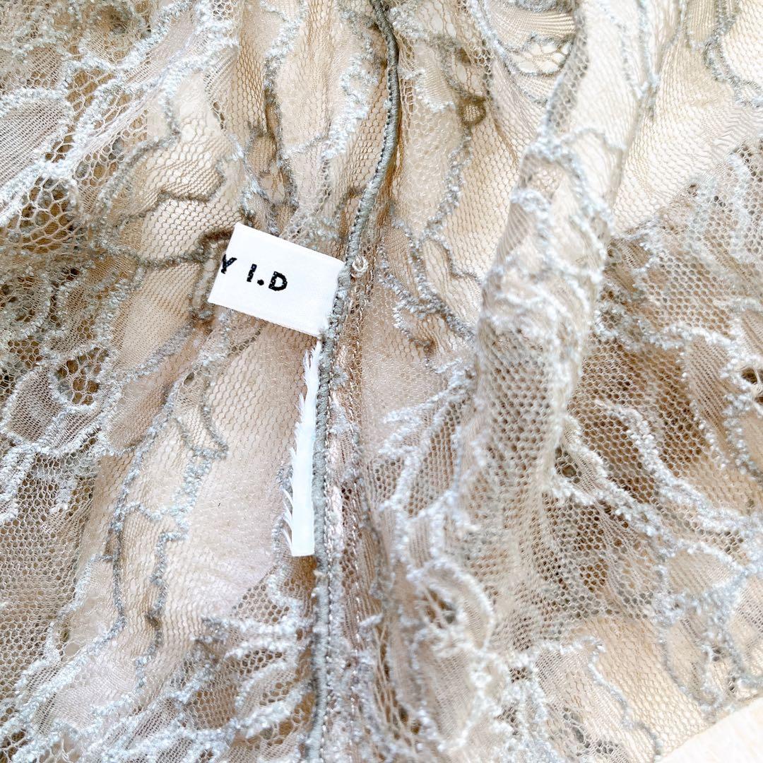 極美品✨FRAY I.Dフレイ アイディー リーフレースパイピングドレス