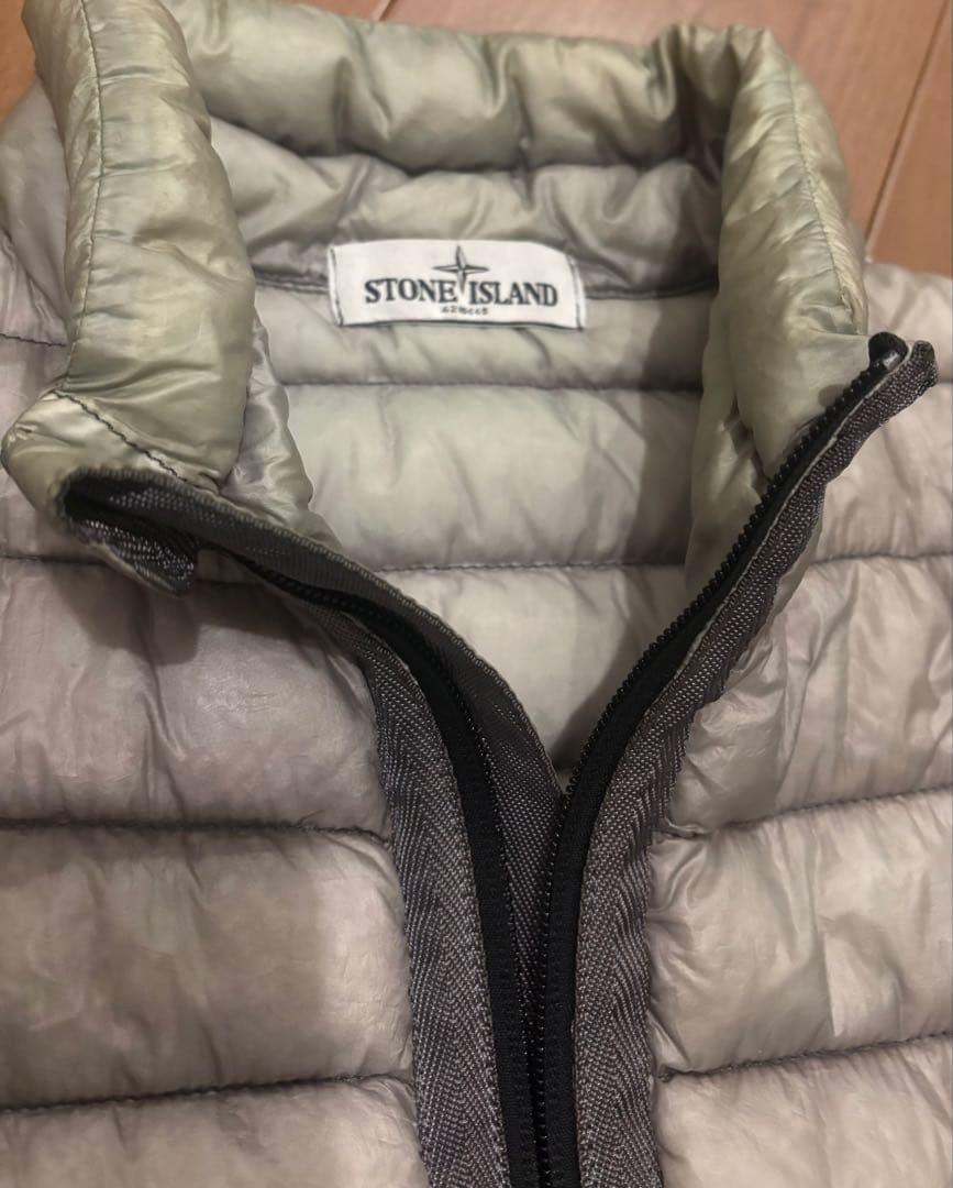 STONEストーンアイランドNYLON lダウンベストS
