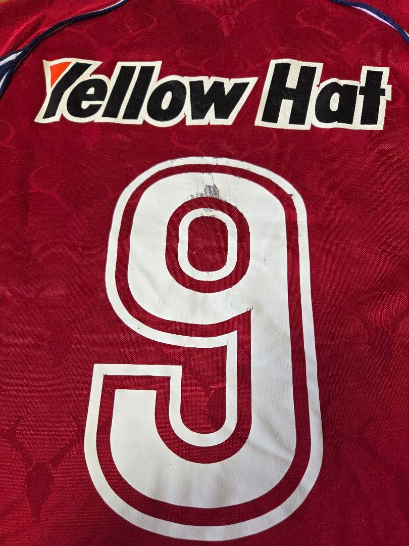 鹿島アントラーズ ユニフォーム ＃9 平瀬智行 2000 Lサイズ！