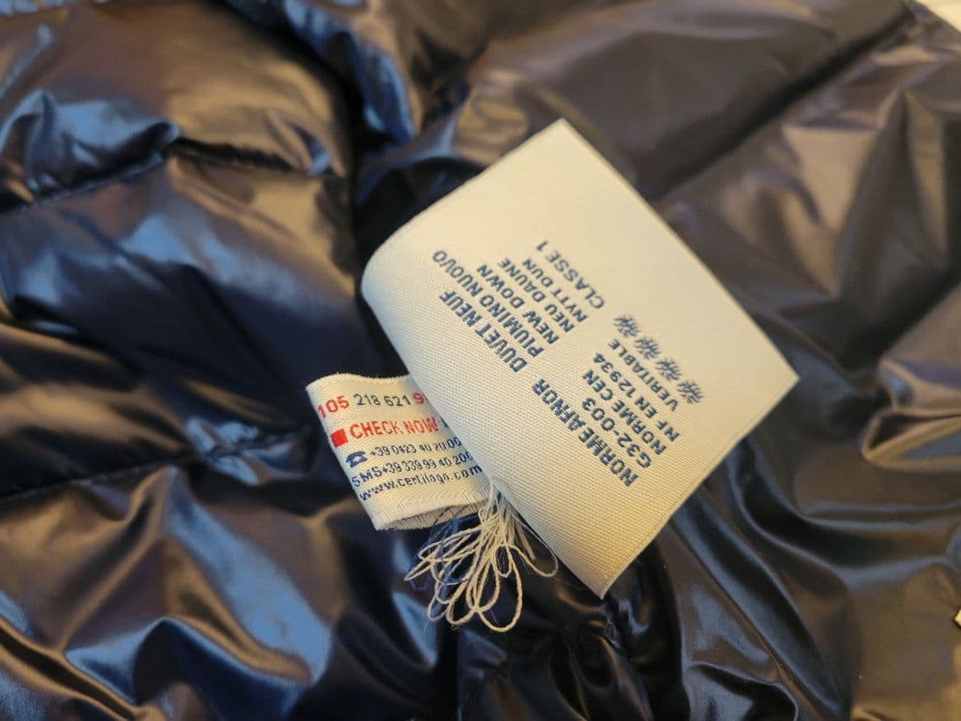 Moncler モンクレール GUI GILET ネイビー ダウンベスト 0