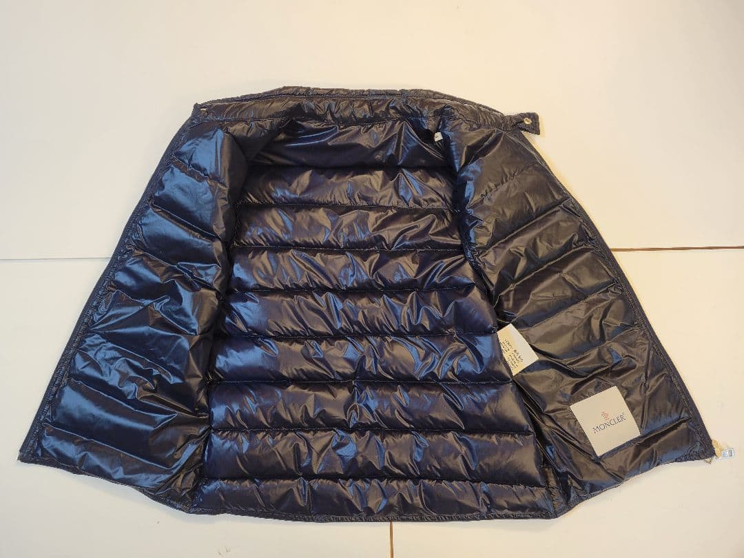 Moncler モンクレール GUI GILET ネイビー ダウンベスト 0