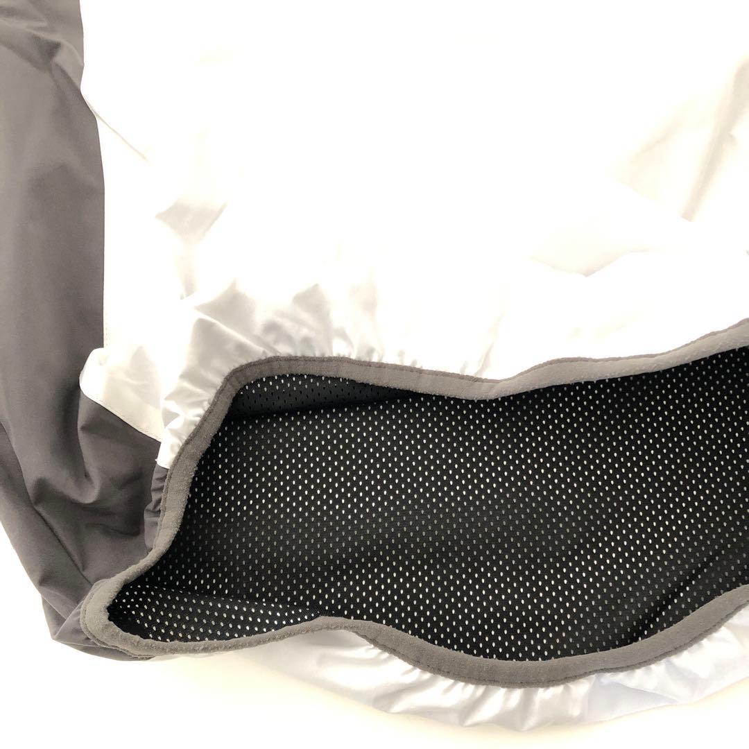 ルースイソンブラ　ピステ・ウィンドブレーカー 160 グレー／白