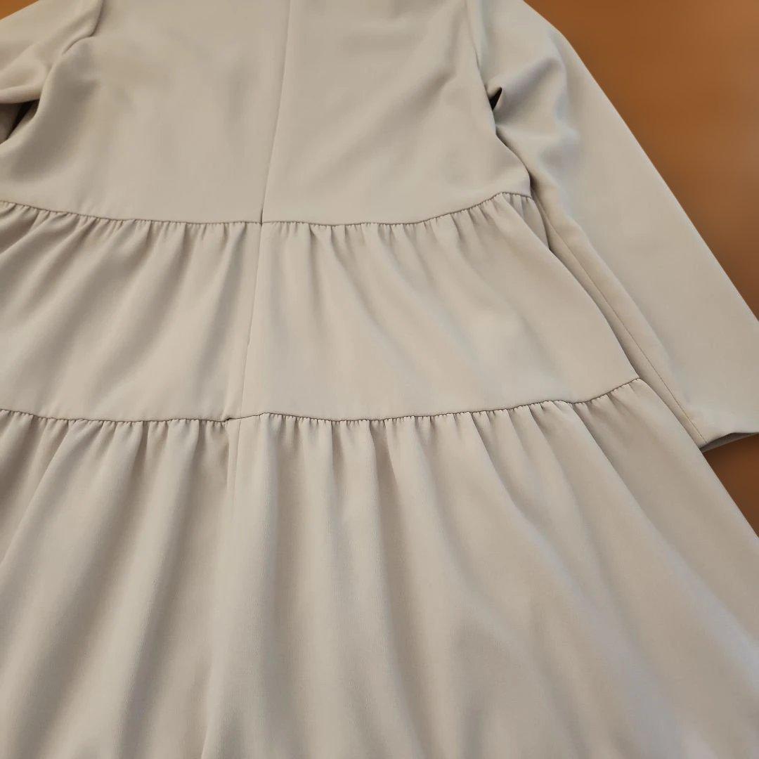 M--premier BLACK　エムプルミエブラック ティアードワンピース