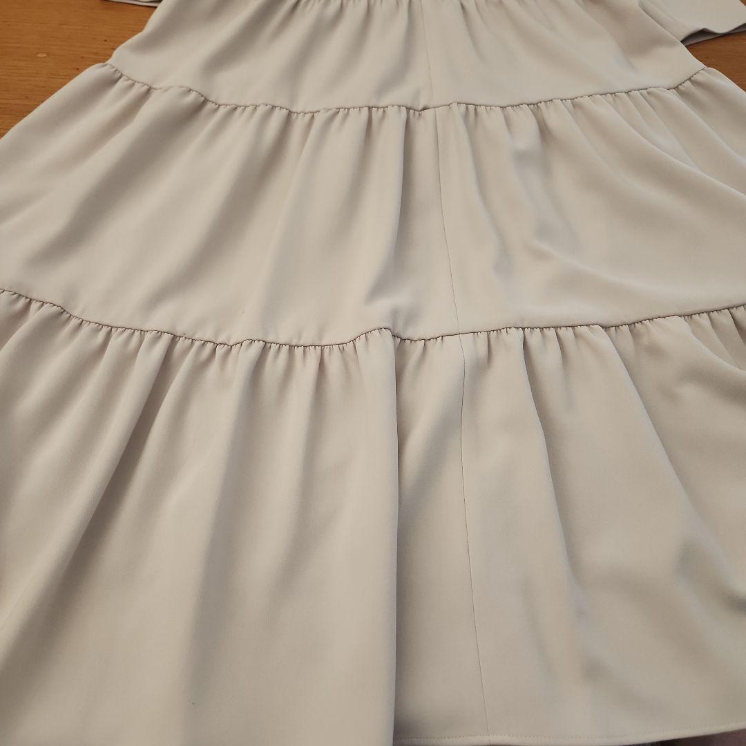 M--premier BLACK　エムプルミエブラック ティアードワンピース