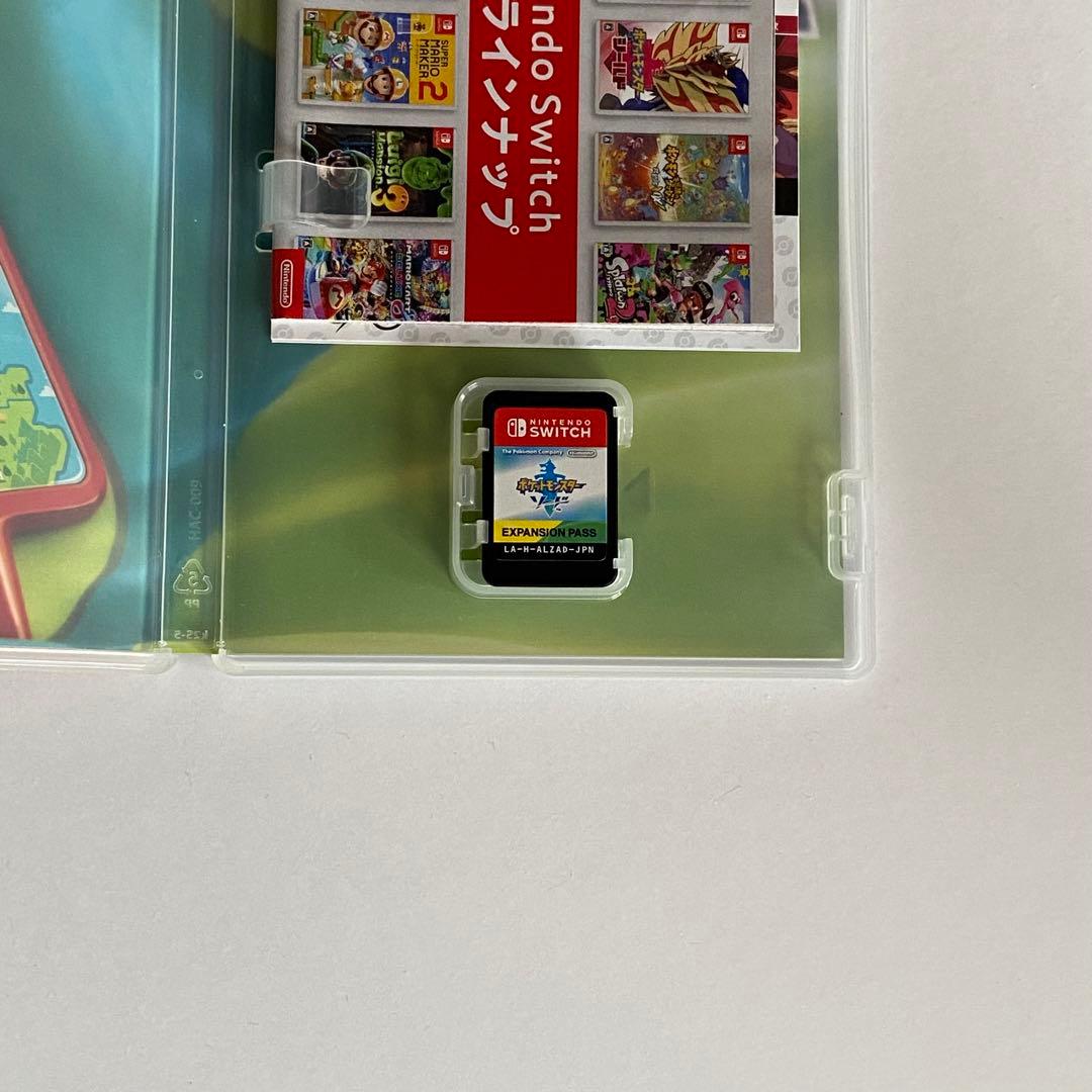 【Switch】ポケットモンスターソード+エキスパンションパス（コード付き）