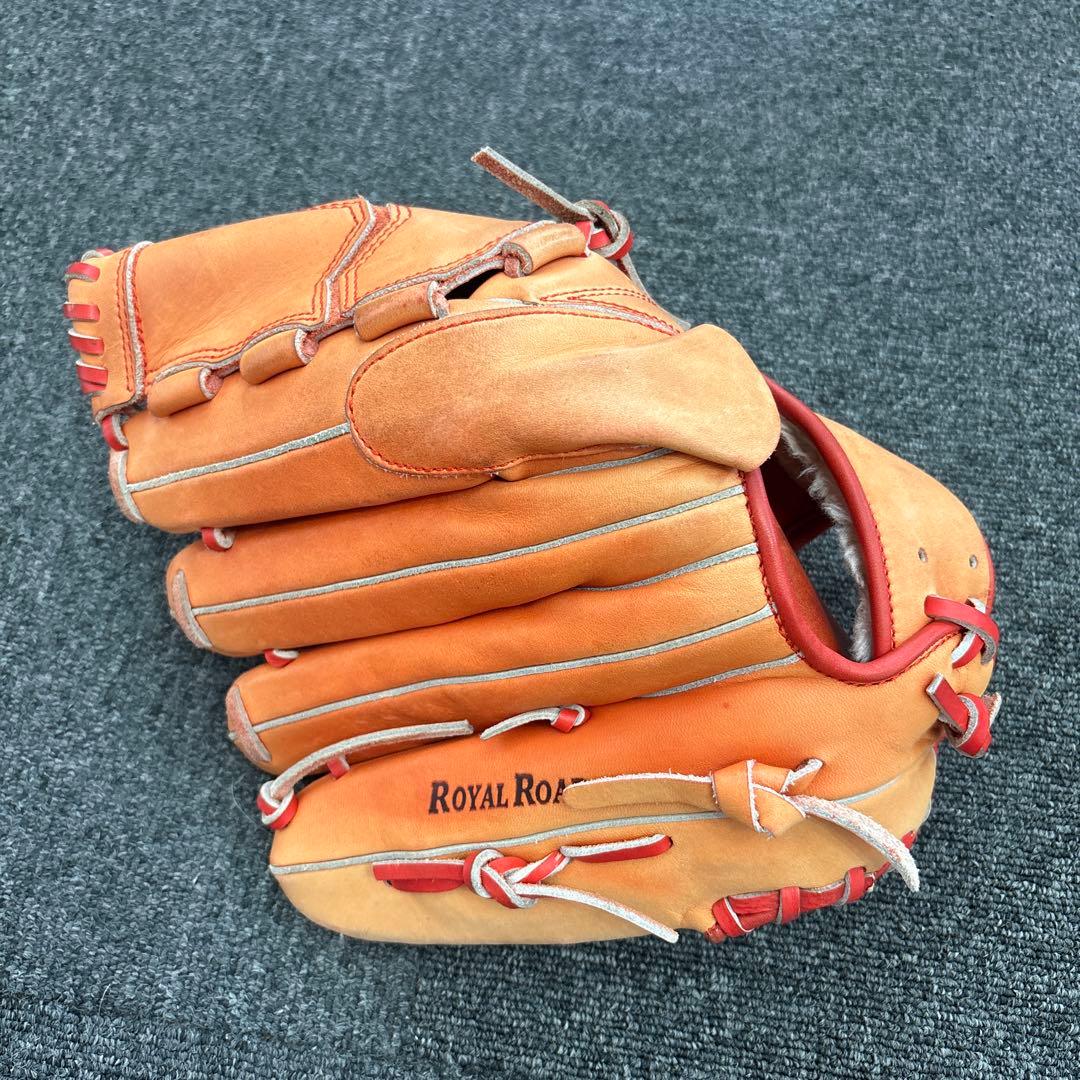 《中古》asics軟式投手用グラブゴールドステージロイヤルロードBGR8CP
