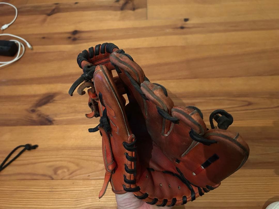 SSK proedge 硬式グローブ オレンジ 収納袋付き、軟式もいけます。