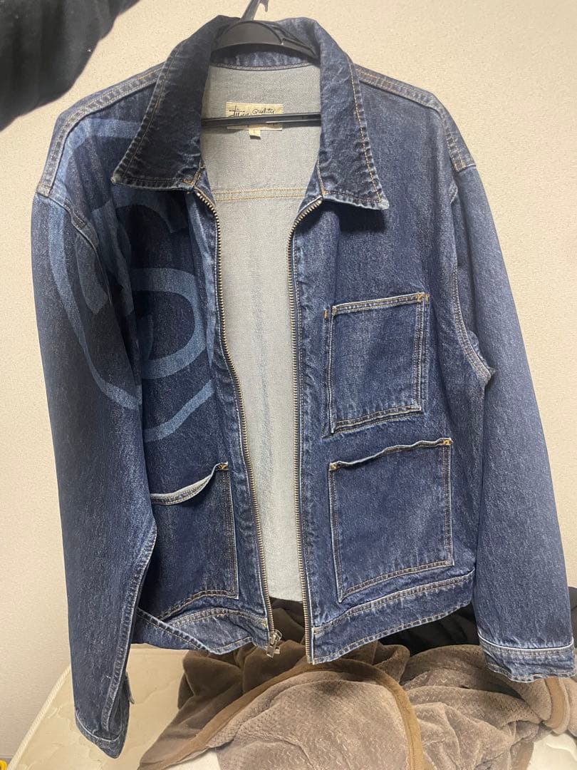 STUSSYダークブルーデニムジャケット