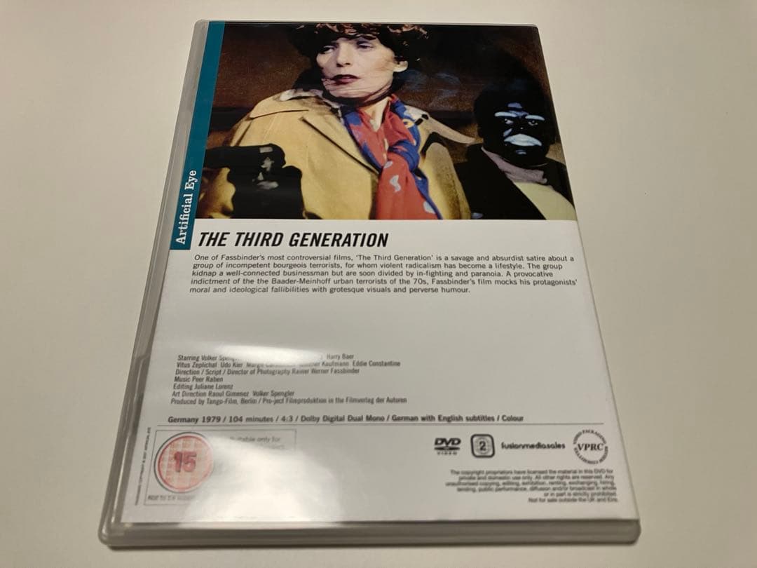 【英語字幕のみ！日本語字幕なし】ファスビンダー DVDボックス Vol.2