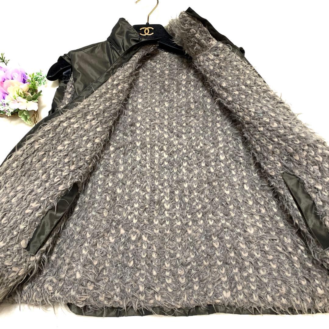 ★ たえ様　マックスマーラベスト❤︎リバーシブルローゲージニット＆光沢アンゴラ　M