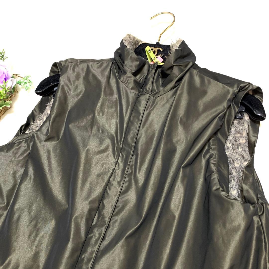 ★ たえ様　マックスマーラベスト❤︎リバーシブルローゲージニット＆光沢アンゴラ　M