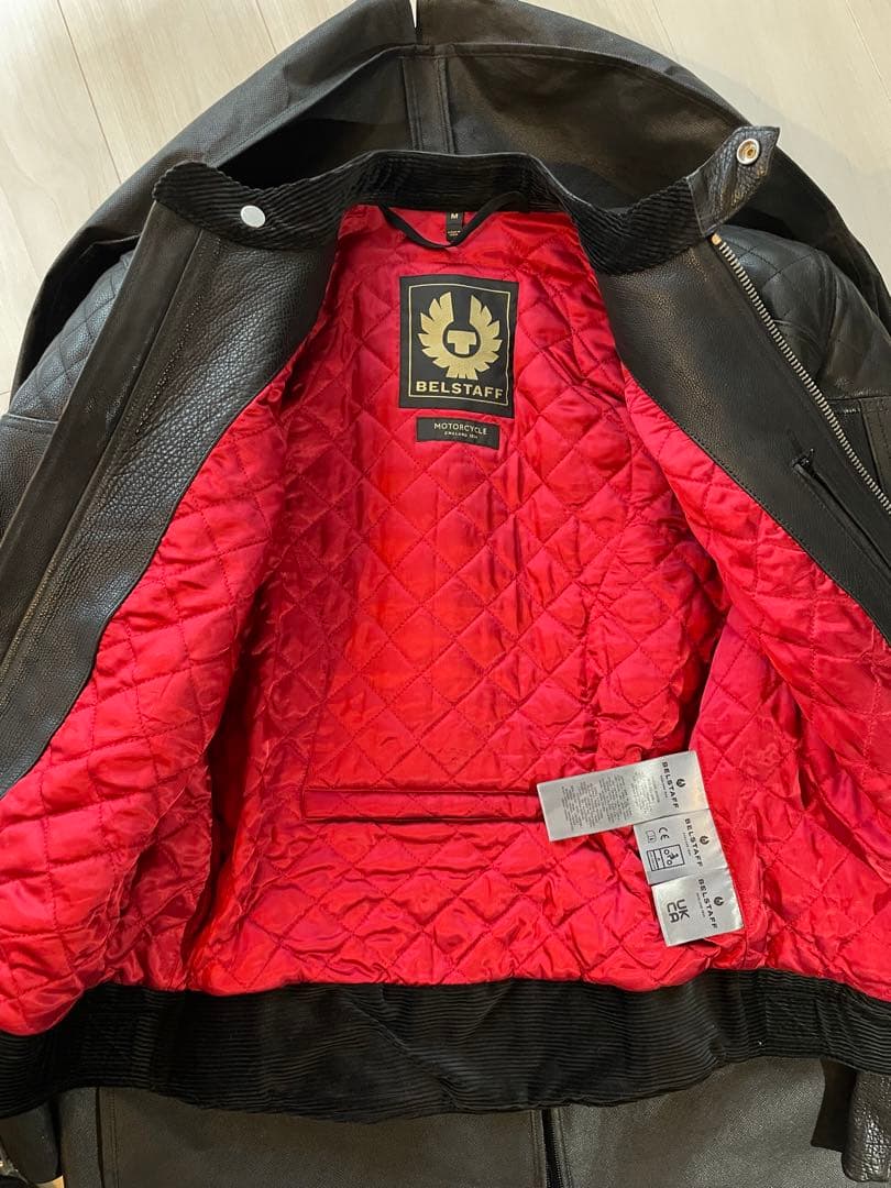 filson555　ベルスタッフ　チータムレザージャケット　Triumph