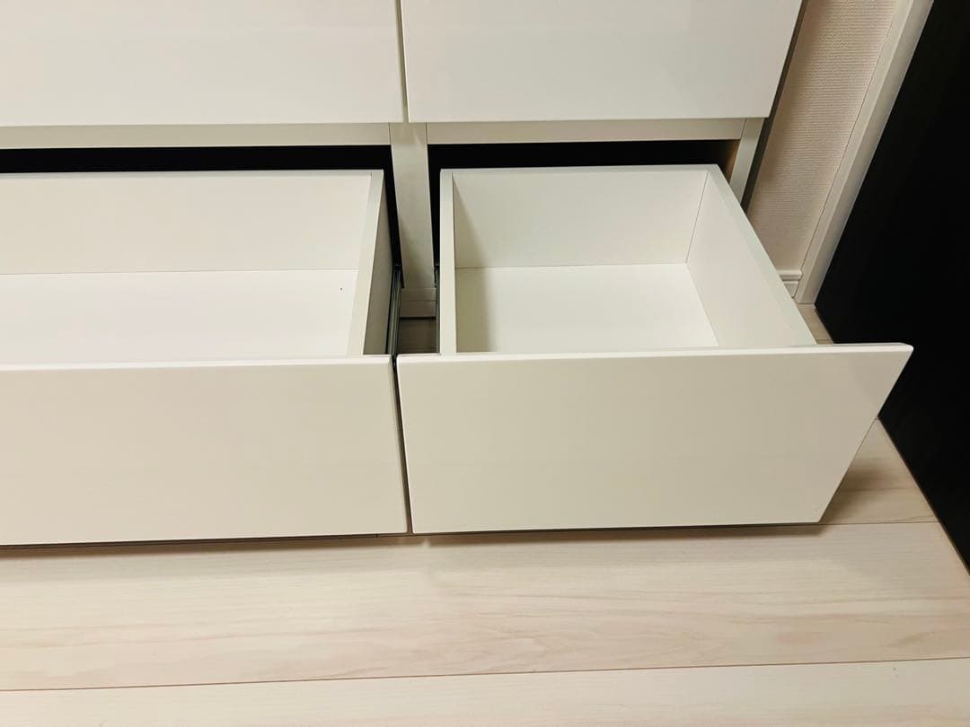 ニトリ　ホワイトキャビネット 4引き出し 収納