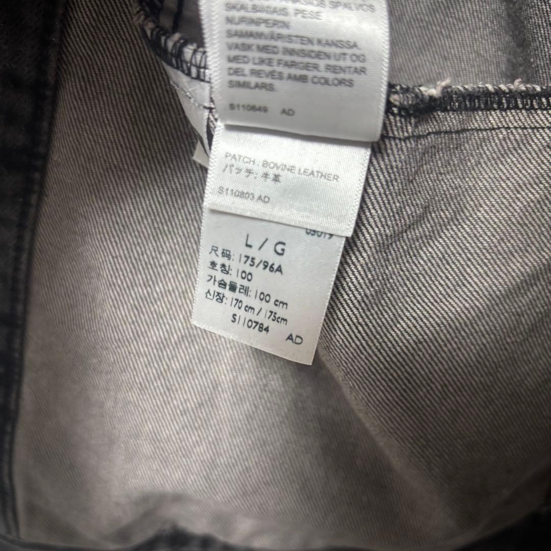 美品✨Levi's デニムジャケット　1st セットアップ　黒　W31 L30