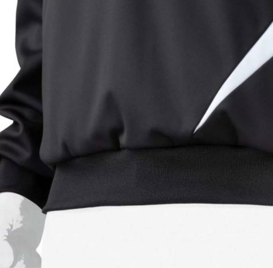 ミズノ　テックシールドジャケット ハーフZIP ブラック　O タグ付き