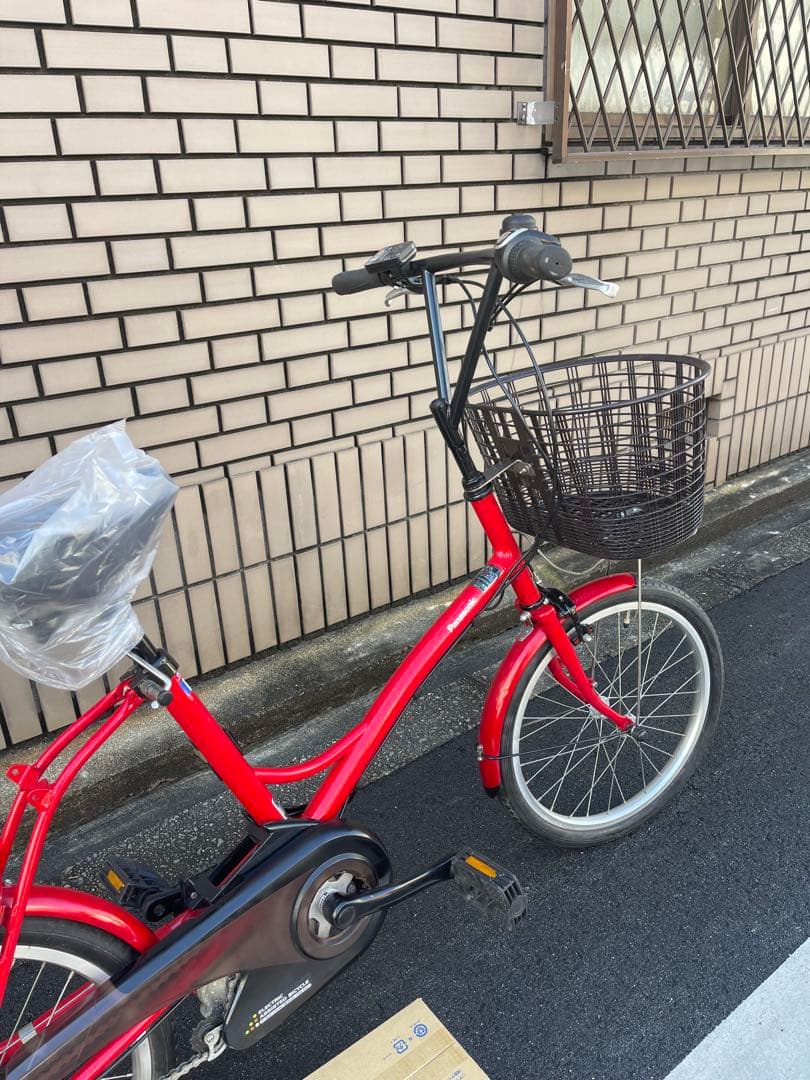 新品バッテリー8.9ahミニパナソニック電動アシスト自転車20インチ