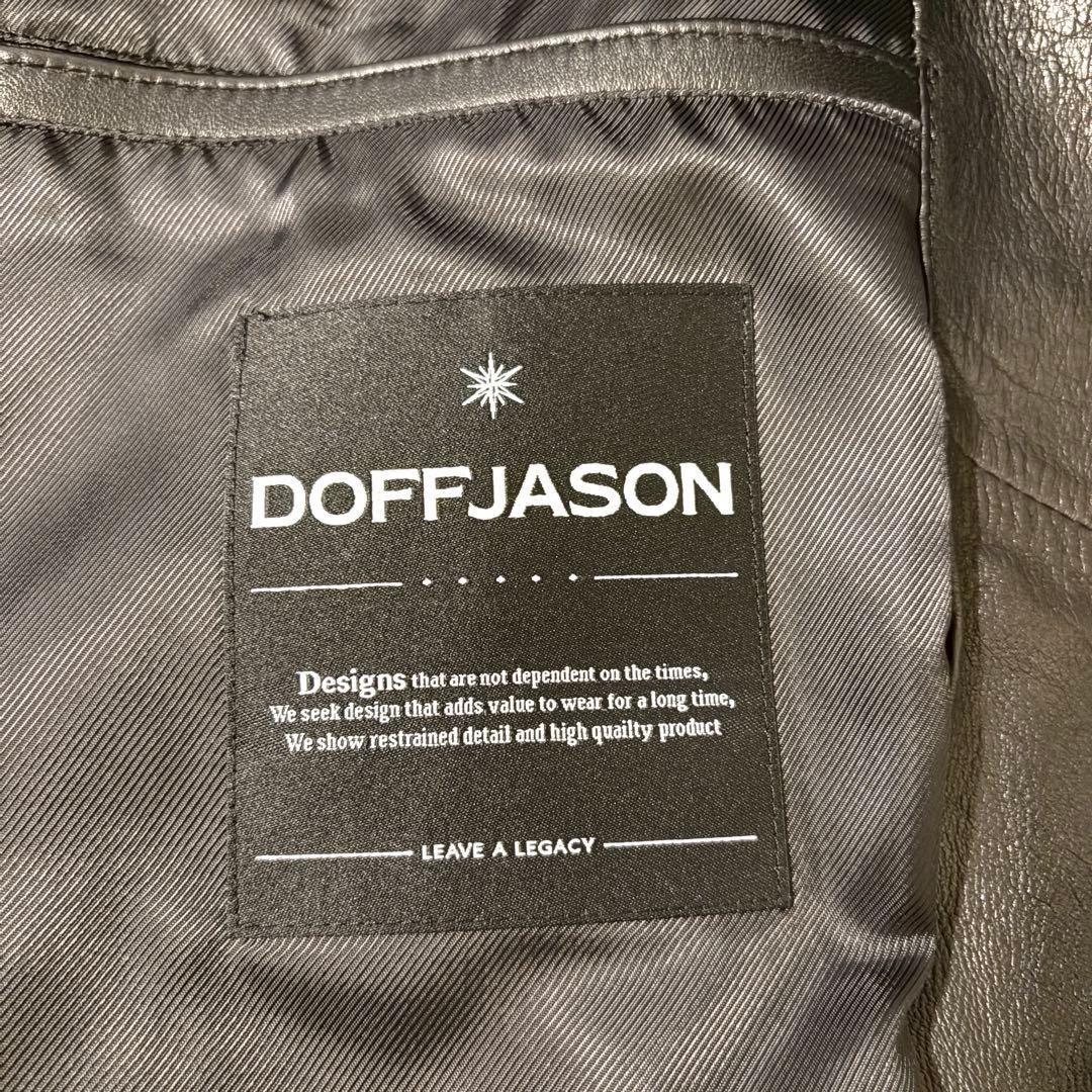 【yRRR34】DOFFJASON MUSINSA レザーボンバー