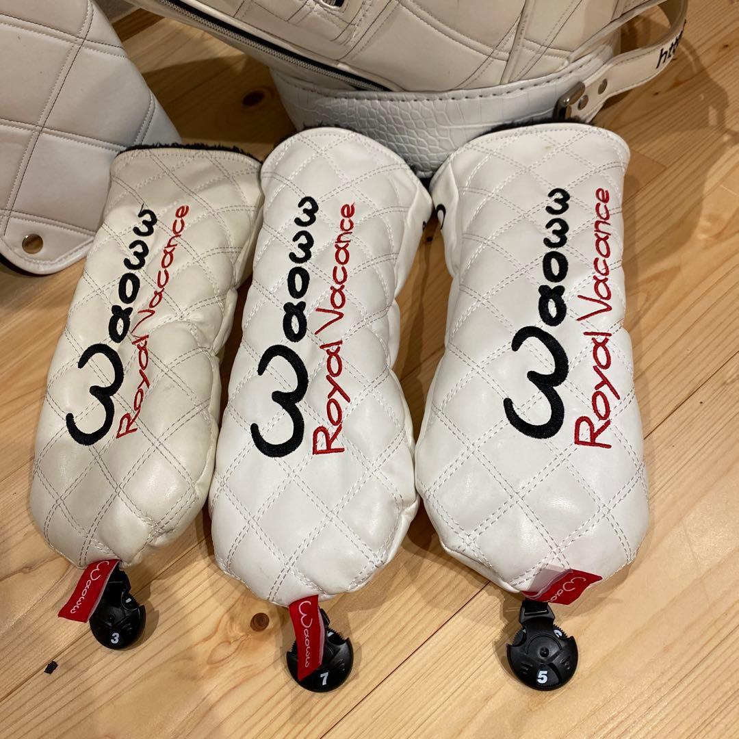 waowwキャディーバック&ヘッドカバーセット