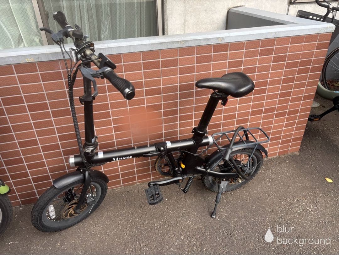 【直接引き渡しのみ】HAIGE 16インチ 電動アシスト折りたたみ自転車
