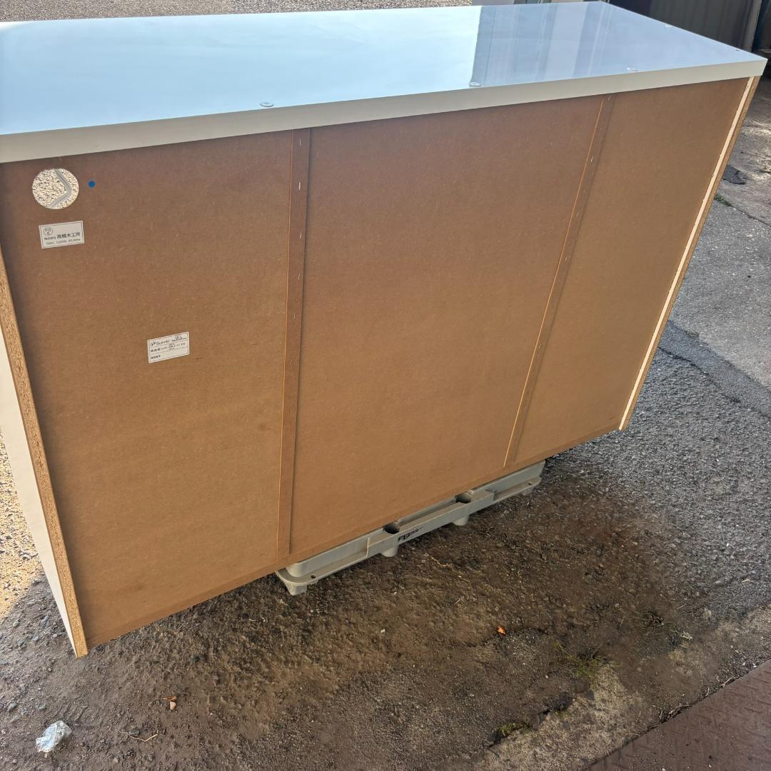高橋木工所 食器棚 幅140cm プレファ S140Mカウンター収納