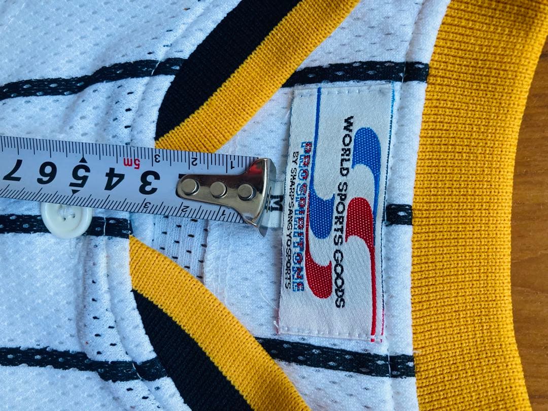 阪神タイガース　赤星　ユニフォーム　　サイズM 復刻　刺繍 ホーム 赤星憲広